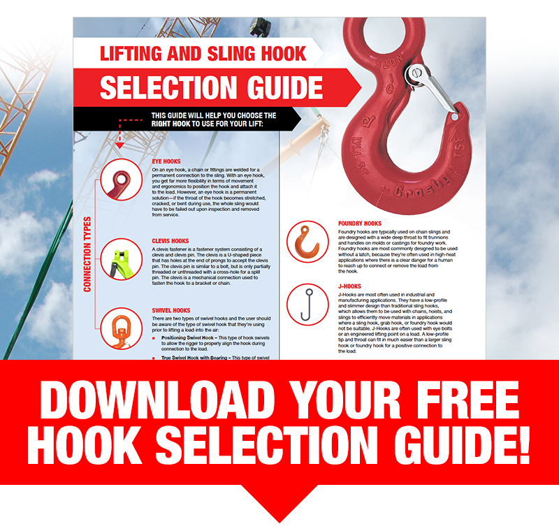 Lifting & Sling Hooks Selection Guide Mazzella Companies